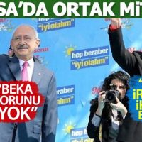 CHP ile İYİ Parti, Bursa'da ortak miting düzenledi