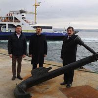 Çanakkale'de 100 yıllık çapa bulundu