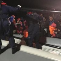Çanakkale'de 70 düzensiz göçmen yakalandı