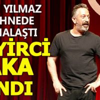 Cem Yılmaz sahnede fenalaştı