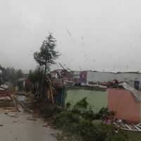 Çorum'da hortum büyük zararlar verdi