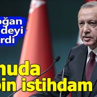 Cumhurbaşkanı Erdoğan, sağlık alanında istihdam çalışmalarını anlattı