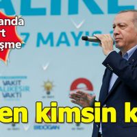Cumhurbaşkanı Erdoğan'dan İnce'ye: Sen kimsin ki?