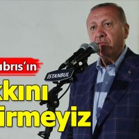 Cumhurbaşkanı Erdoğan'dan Kuzey Kıbrıs açıklaması