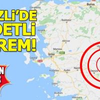 Deprem mi oldu | Denizli'de deprem son dakika | Kandilli son depremler 2019