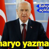 Devlet Bahçeli'den açıklamalar