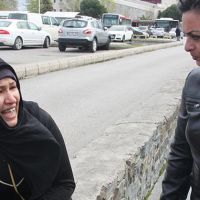 Dilenciden şok yanıt