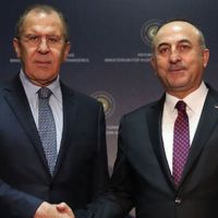 Dışişleri Bakanı Çavuşoğlu Rus mevkidaşı Lavrov'la görüştü