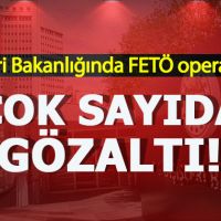 Dışişleri Bakanlığında FETÖ operasyonu