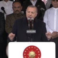 Erdoğan, Kuzey Yıldızı Camii'nin açılışını yaptı!