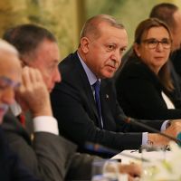 Erdoğan Yuvarlak Masa Toplantısı'nda