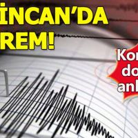 Erzincan'da deprem meydana geldi - Son depremler
