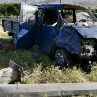 Erzincan'da yaralanmalı trafik kazası