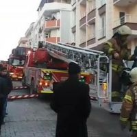 Esenyurt'ta 5 katlı binada yangın paniği