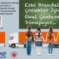 Eski Brandalar Çocuklar İçin Okul Çantasına Dönüşüyor