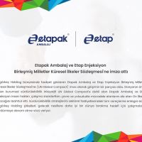 Etapak Ambalaj ve Etap Enjeksiyon Birleşmiş Milletler Küresel İlkeler Sözleşmesi'ne imza