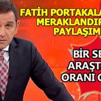 Fatih Portakal'ın seçim öncesi meraklandıran paylaşımı