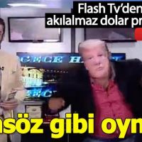 Flash TV'den Donald Trump'a komik protesto