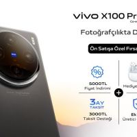 Fotoğrafçılıkta devrim yaratan vivo X100 Pro, Türkiye'de ön satışa sunuldu