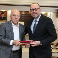 GTD Başkanı Gürkan Boztepe'den Erzurum Belediye Başkanı Mehmet Sekmen'e Ziyaret