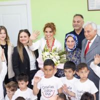 GÜLBEN ERGEN 57.ANAOKULUNU ELAZIĞ'DA AÇTI
