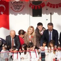 GÜLBEN ERGEN 60. ANAOKULU'NU ADIYAMAN'DA AÇTI