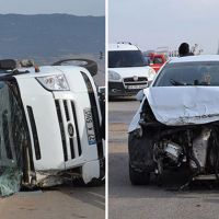 Gaziantep'te katliam gibi kaza:18 yaralı