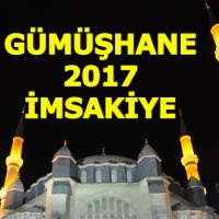 Gümüşhane iftar ve sahur vakti ne zaman kaçta diyanet