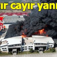 Hadımköy'de kimya fabrikasında yangın!