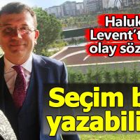 Haluk Levent'in seçim bitti artık yazabilirim demesi