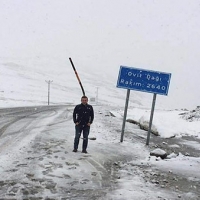 Haziran'da Rize'ye kar yağdı
