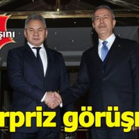 Hulusi Akar, Rus mevkidaşıyla görüştü