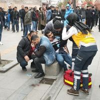 İki kayınbiraderini sokak ortasında yaraladı