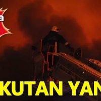 İnegöl'de mobilya imalathanesinde korkutan yangın