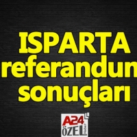 Isparta referandum sonuçları - evet mi hayır mı oy oranları ilçe oyları YSK