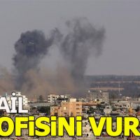 İsrail AA ofisinin de bulunduğu binayı 5 roketle vurdu!