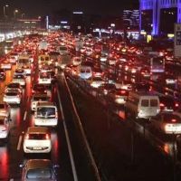 İstanbul trafiğinde ara tatil yoğunluğu
