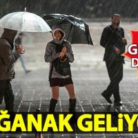 İstanbul'da bu gece sağanak bastıracak
