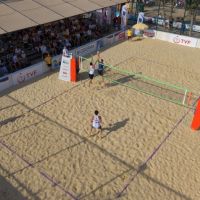 KADIKÖY'DE PLAJ VOLEYBOLU HEYECANI SONA ERDİ