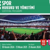 KADİR HAS ÜNİVERSİTESİ SPOR HUKUKU VE YÖNETİMİ PROGRAMI 30 KASIM'DA BAŞLIYOR