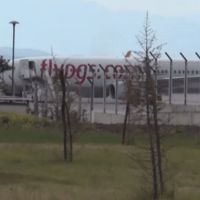 Kahramanmaraş uçağı kuş sürüsüne çarptı!