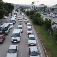 Karabük'te dönüş yoğunluğu