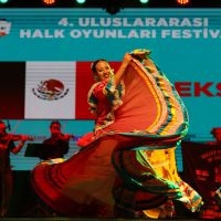 Kartal'da 4. Uluslararası Halk Oyunları Festivali, Görkemli Finalle Tamamlandı