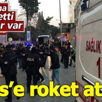 Kilis'te yerleşim alanına roket düştü! Yaralılar var