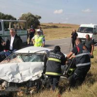 Kırklareli'nde katliam gibi trafik kazası!