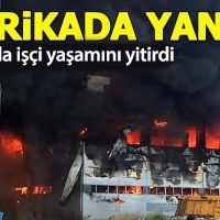 Kocaeli'de fabrika yangını: 4 işçi öldü