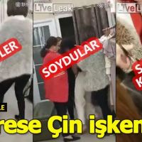 Kocasının metresini mağazada yakaladı ve...