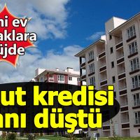 Konut alacaklara müjde! Ziraat Bankası yeni konut kredi oranı değişti!