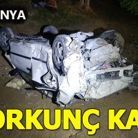 Konya'da korkunç trafik kazası