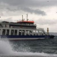 Kuzey Ege'de deniz ulaşımına fırtına engeli